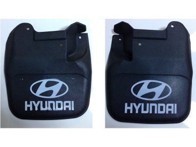 H100 Rear Mud Flap Set